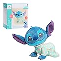 Just Play Disney Baby Musical Crawling and Talking Pals, Stitch, Interactive Plush Toy, Kids Toys for Ages 09 Month