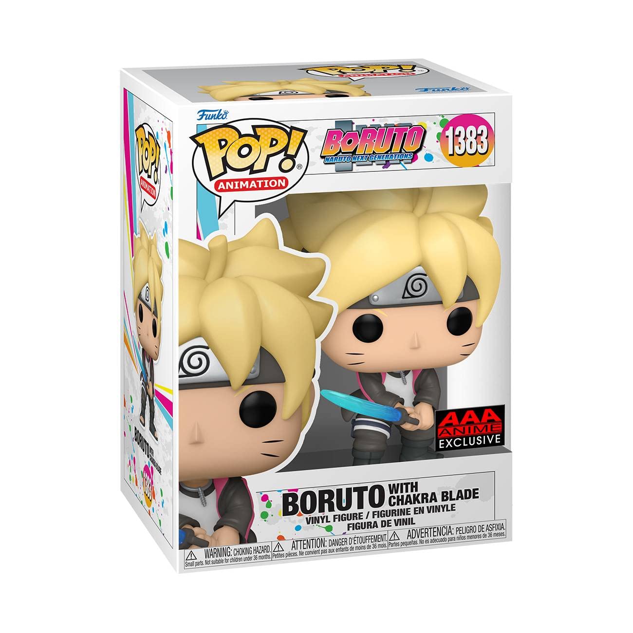 Funko Pop Boruto - Boruto w/Chakra Blade Figure (AAA Anime Exclusive)