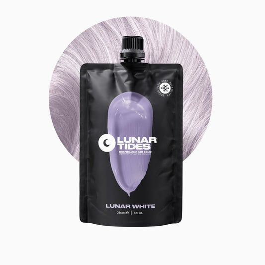 Lunar Tides Semi-Permanent Hair Color (43 colors) (Lunar White, 8 fl. oz.)