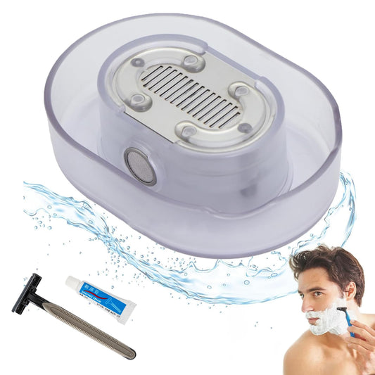 1 Pack Razor Rinser, Manual Push-Type Razor Rinser, Shaving Razor Rinser Cleaner, Clean Your Razor Efficiently, Save Water, and Ditch The Sink, with 1 Beauty and Personal Care Xingoaup