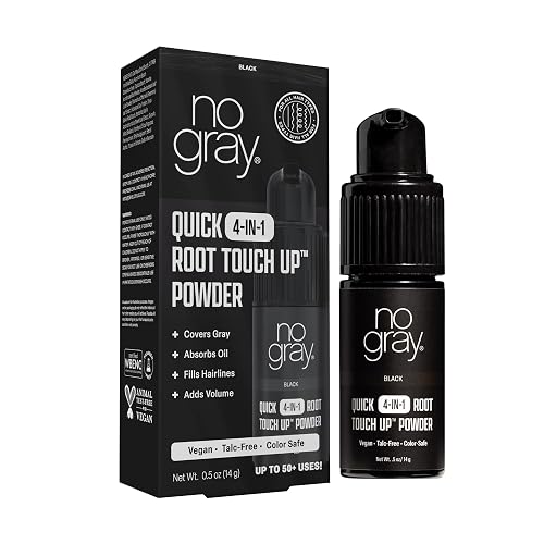 No Gray Quick 4-IN-1 Root Touch Up Powder Black