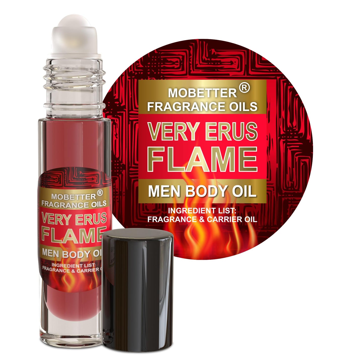 MOBETTER FRAGRANCE OILS Very Erus Flame Men Body Oil Beauty & Personal Care MOBETTER FRAGRANCE OILS