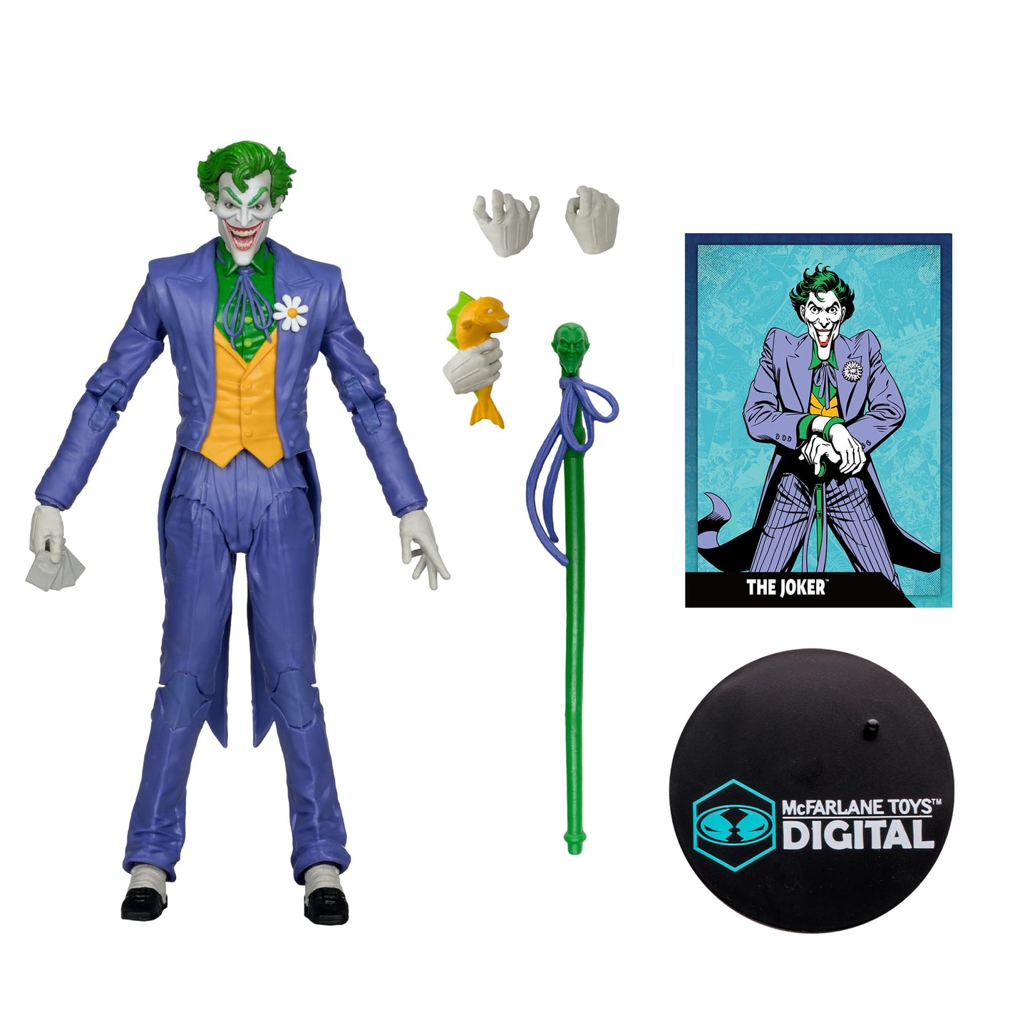 McFarlane Toys - DC Direct The Joker (DC: The Silver Age) 7in Action Figure Digital Collectible