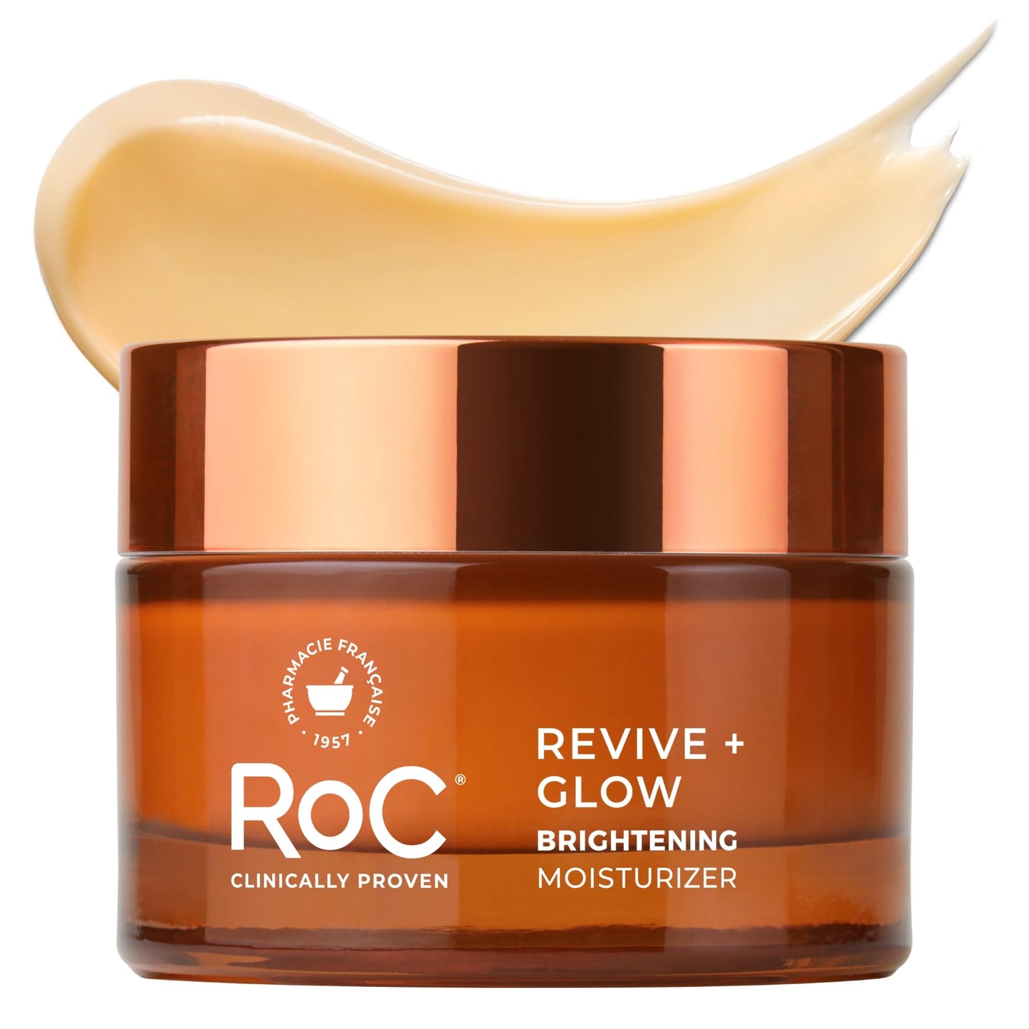 RoC Multi Correxion Revive + Glow 10% Vitamin C Moisturizer for Face, Anti-Aging Gel Cream, Instant Glow, Hypo-Allegenic, Oil-Free, 1.7 Ounces Beauty and Personal Care RoC Default Title
