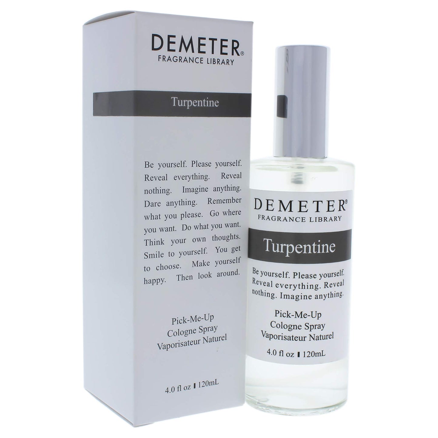 Demeter Cologne Spray, Turpentine, 4 Ounce
