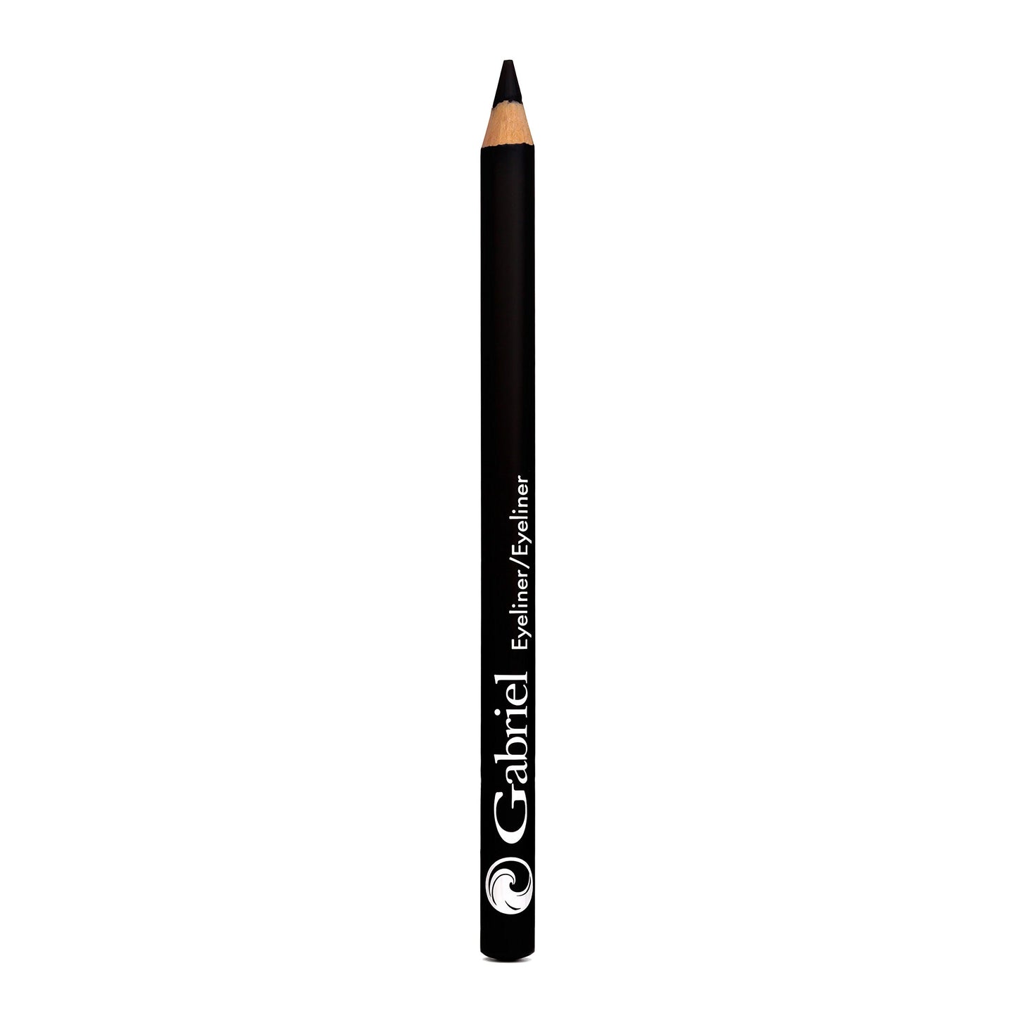 Gabriel Cosmetics Classic Eyeliner (Black), Natural Eye Liner, Paraben Free, Vegan, Gluten-free, Cruelty- free, Non GMO, long lasting, Infused