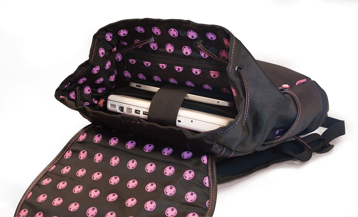 Mobile Edge Sumo Combo Laptop Tablet Backpack for Women, Travel Computer Bag, Compatible with MacBook Pro 15 Inch Laptops, Compatible with iPad, SUMOWBP7, Red