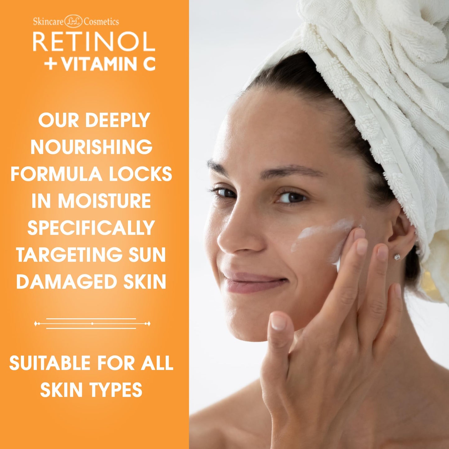 LIVAURA Retinol + Vitamin C Face Moisturizer