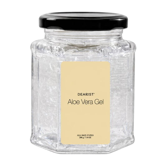 Dearist Aloe Vera Gel, Long Lasting Hydration, Suitable for All Skin And Scalp Types, 200gm