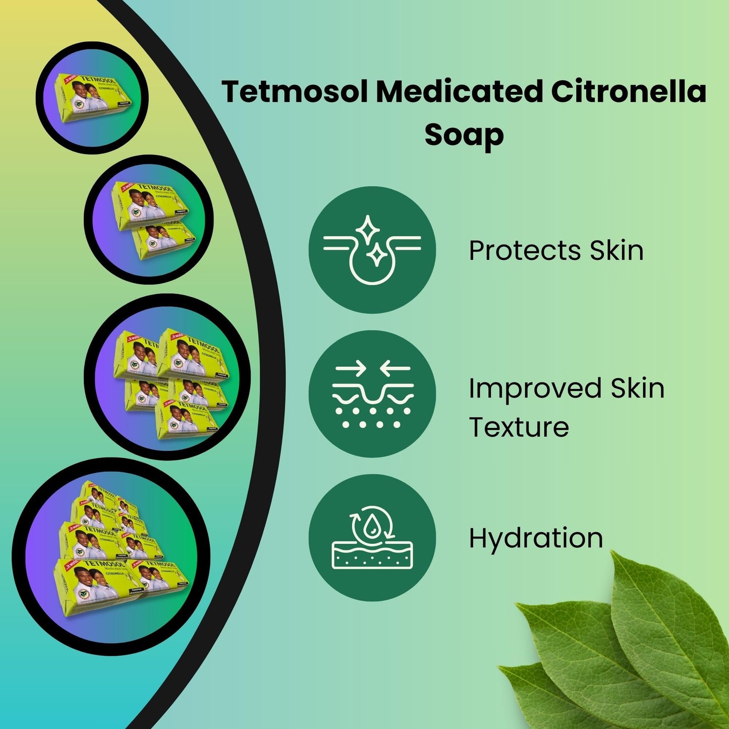 NatoGears Tetmosol Medicated Citronella Soap 75g