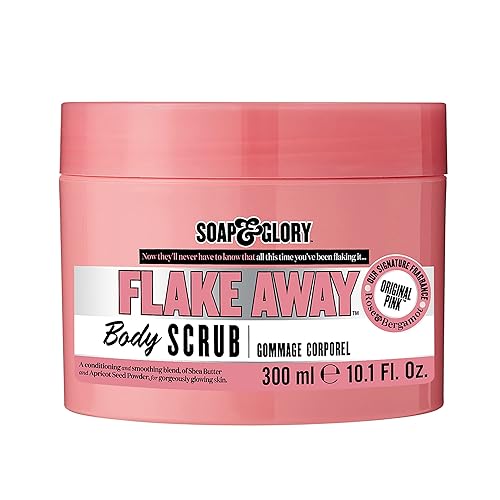 Soap & Glory Original Pink Exfoliating Body Scrub - Body Exfoliator & Dead Skin Remover with Mandarin Extract for Smooth, Radiant Skin - Rose