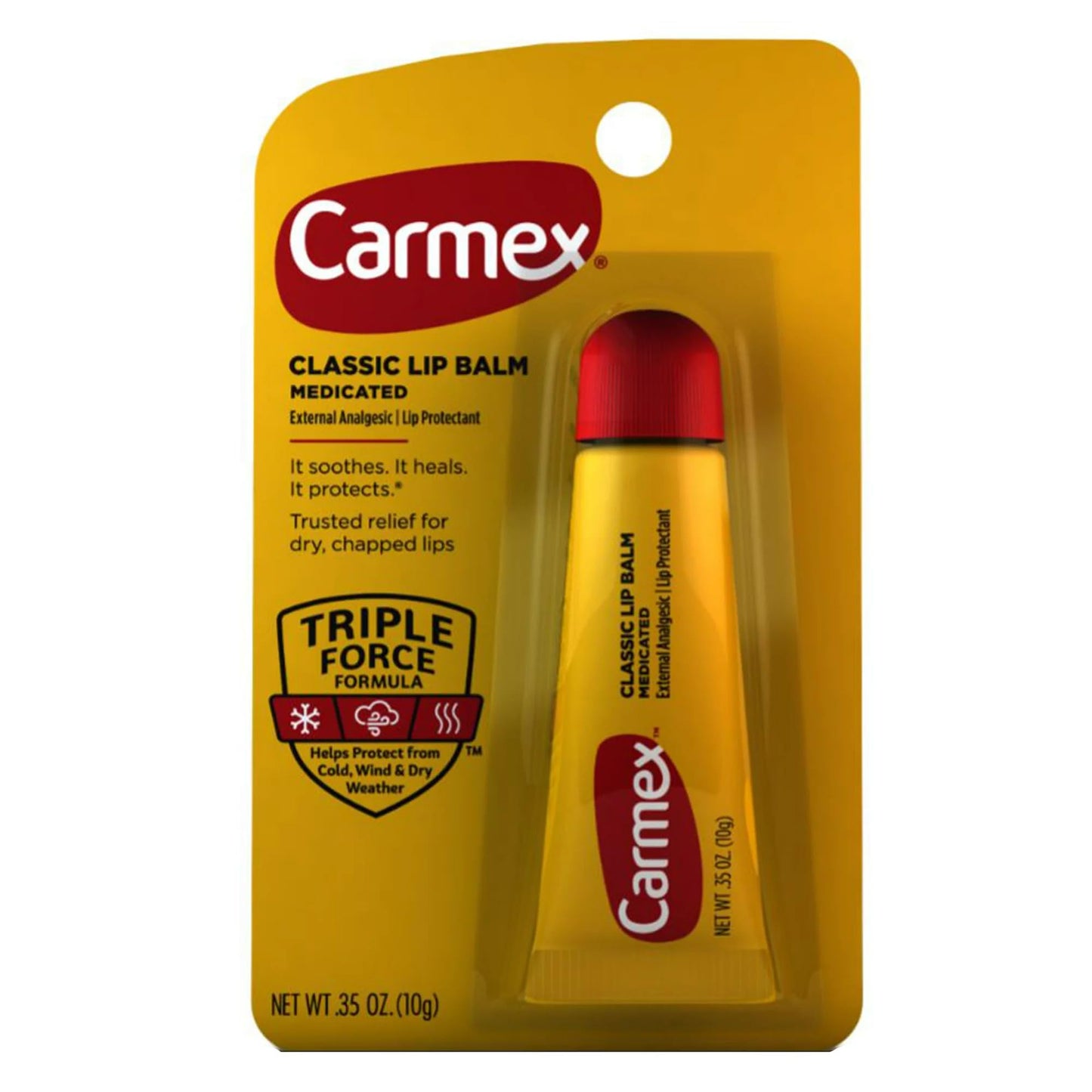 Carmex Classisc Lip Balm Medicated 0.35 oz(Pack of 7) Beauty and Personal Care Carmex