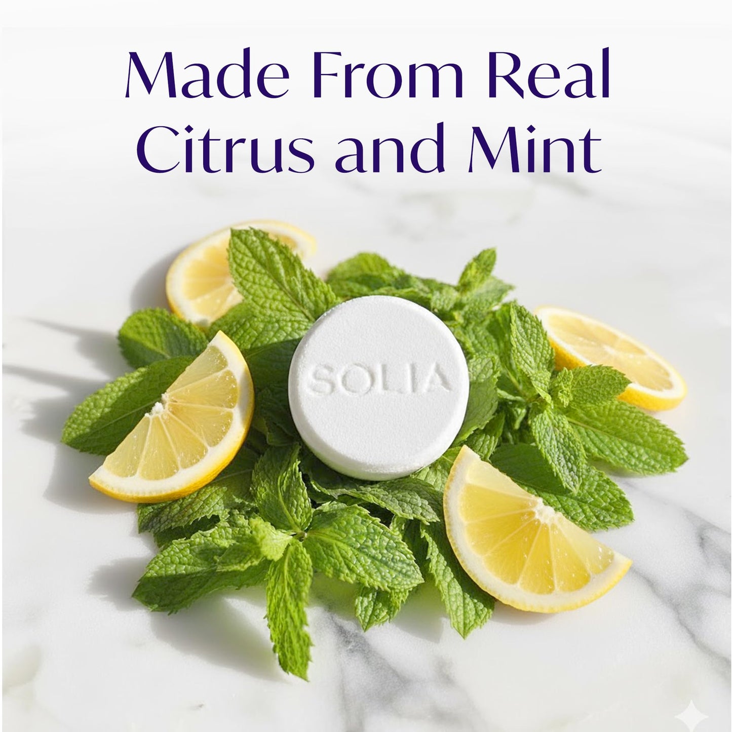 Menthol and Lemon Shower Steamers, Patented Vapor Shower Tablets Aromatherapy Bath Bombs for Women, Spa Relaxing Gifts for Women and Men, Relaxation Beauty and Personal Care Solinia
