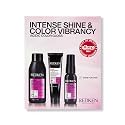 Redken Acidic Color Gloss Shine Mini Kit - Sulfate-Free Shampoo, Conditioner & Heat Protect Leave In Treatment for Hair Shine & Vibrant Color, Travel
