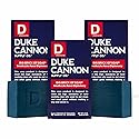 Duke Cannon Supply Co. Big Brick of Soap for Men - Naval Diplomacy, Refreshing Ocean Scent, Extra Large 10 oz Bars, 3-Pack