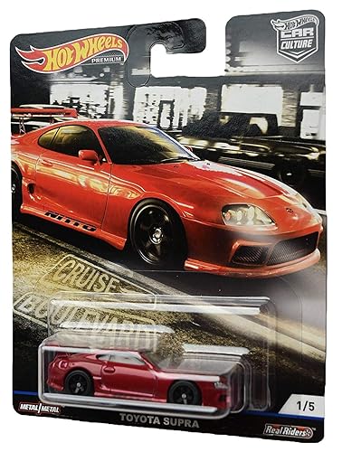 Hot Wheels Car Culture Toyota Supra 1/5, red