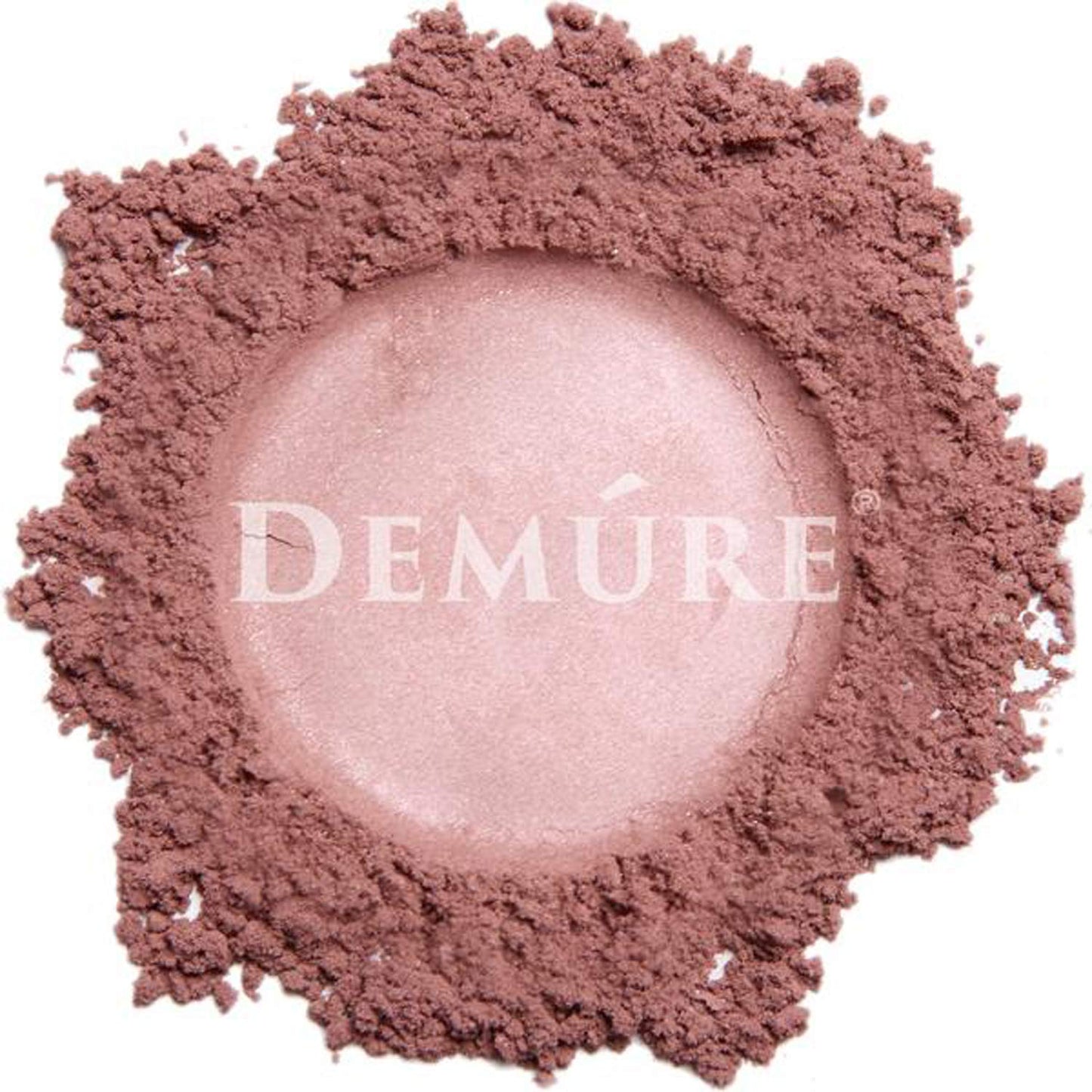 Demure Mineral Blush Makeup (Mauve) Loose Powder | Professional Grade, Cruelty Free Make-up