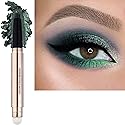 Green Eyeshadow Stick Halloween Makeup Cream Shimmer Single Eyeshadow Pencil Crayon, Hypoallergenic Waterproof Long Lasting Eye Shadow Stick High