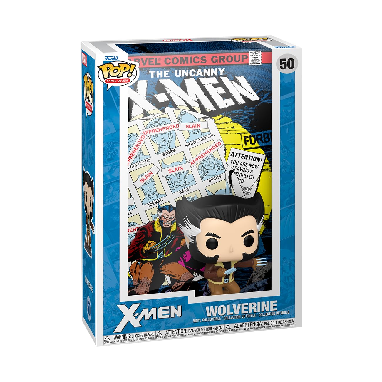 Funko POP! Comic Cover: Marvel - X-Men: Days of Future Past - (1981) Wolverine - Collectable Vinyl Figure - Gift Idea - Official Merchandise…