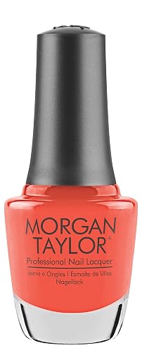 Morgan Taylor Nail Lacquer (Brights Have More Fun) Bright OrangeProfessional Lacquer, Vibrant, Chip-Resistant, Fast-Drying, Long-Lasting, High-Shine Beauty & Personal Care Morgan Taylor