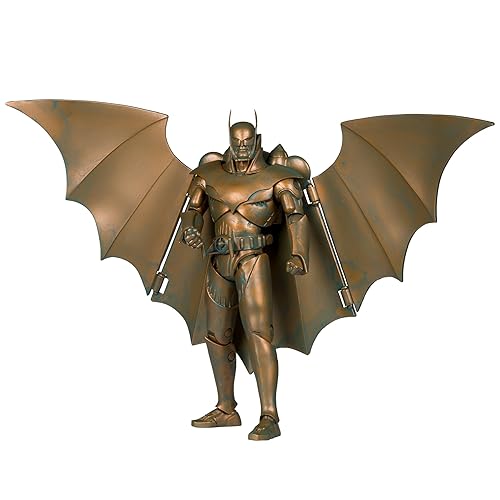Armored Batman (Kingdom Come) Patina Edition Gold Label 7"" Figure, Brown