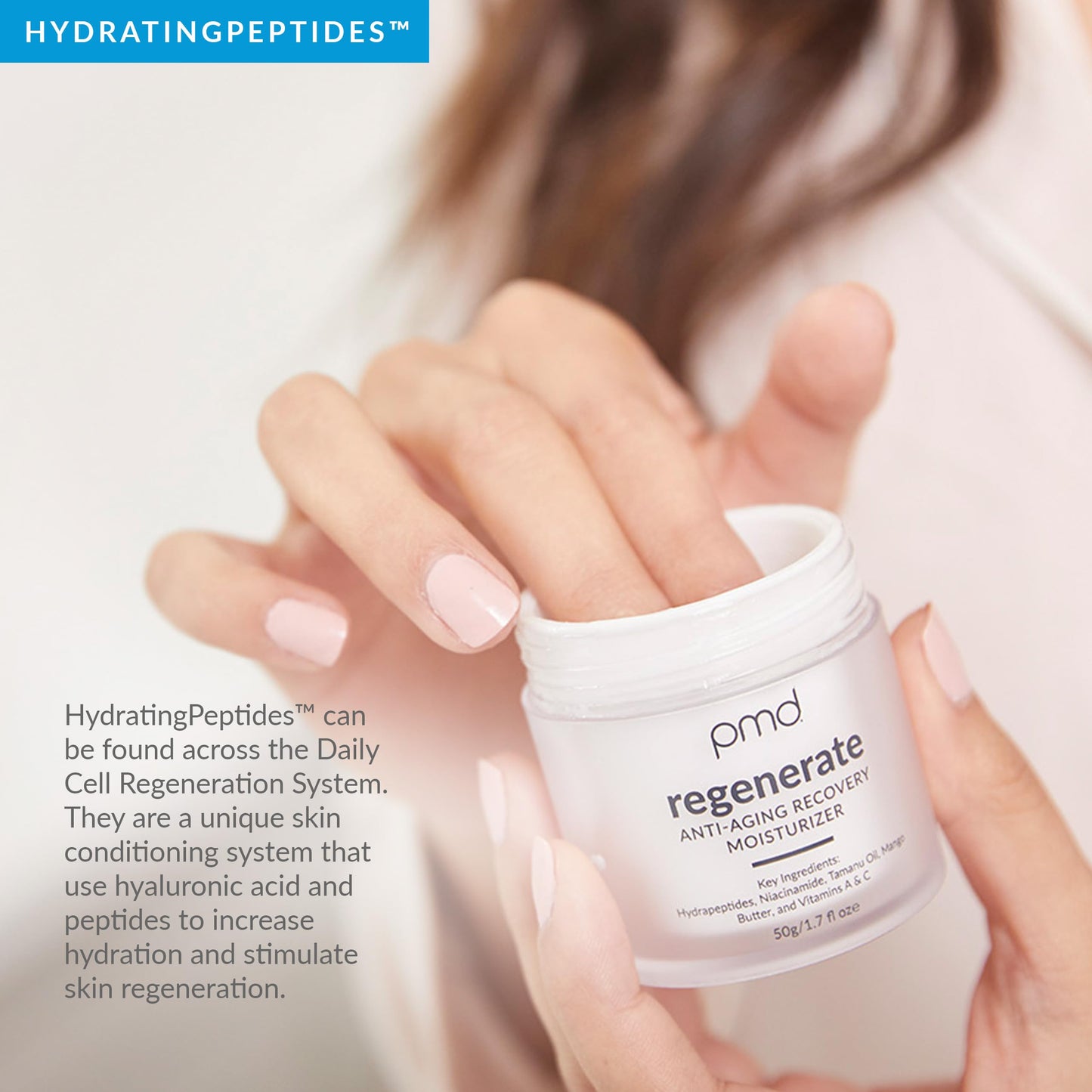 PMD Regenerate: Anti-Aging Recovery Moisturizer, 50 g