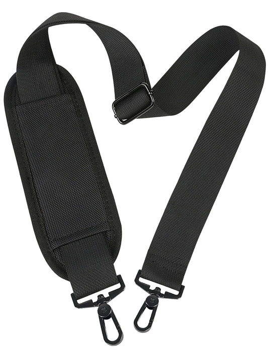 Taygeer 52" Universal Shoulder Strap – Adjustable Replacement Laptop Bag Strap with Metal Hooks for Duffel, Messenger, Briefcase & Computer Case