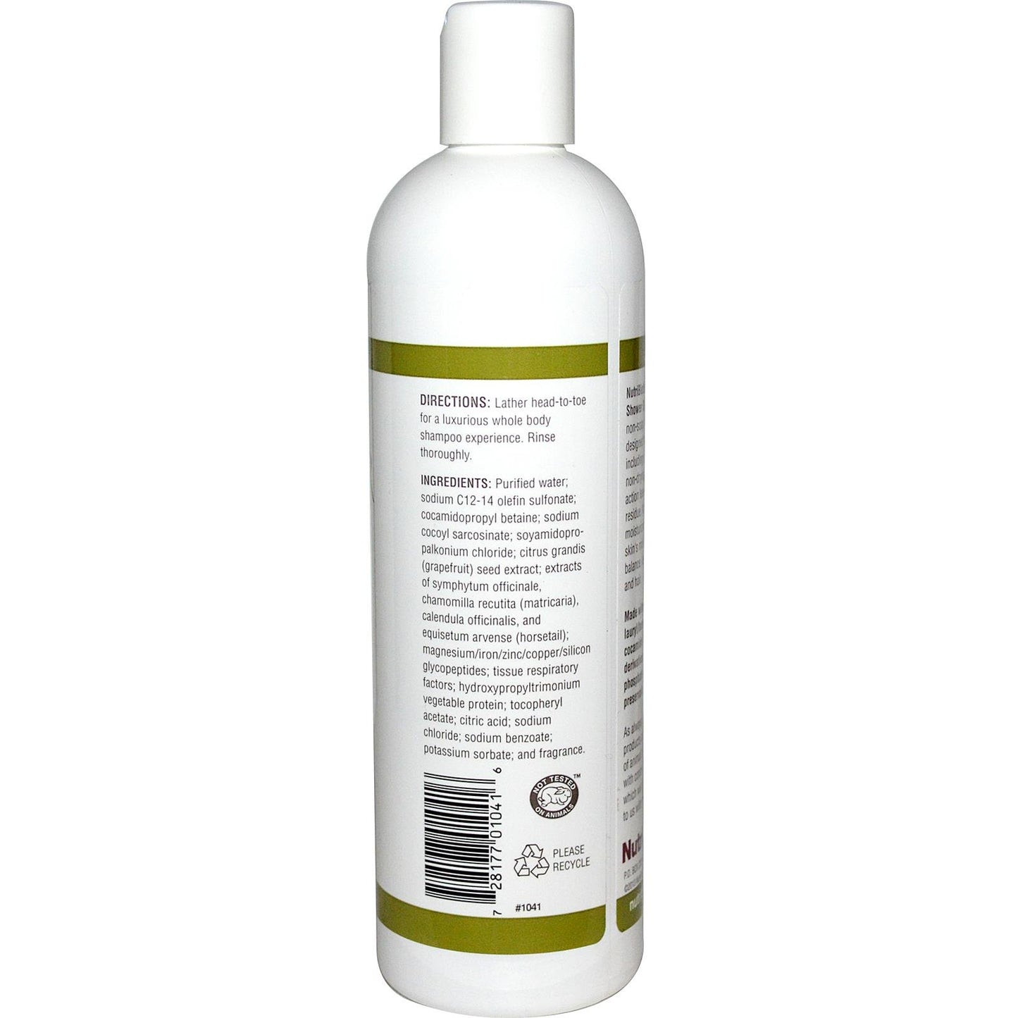 Nutribiotic Super Shower Gel, Vanilla Chai, 12 Fluid Ounce