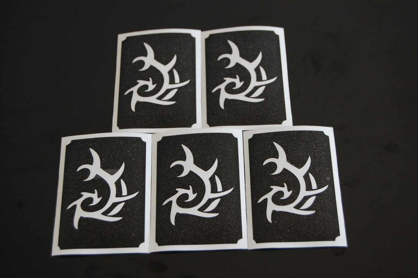 Tribal Make Up Stencil- 5 Pack