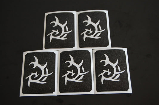 Tribal Make Up Stencil- 5 Pack