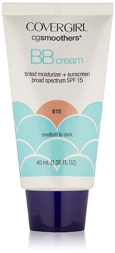 CoverGirl Smoothers SPF 15 Tinted Moisturizer, Medium To Dark 815, 1.35-Ounce Packages (Pack of 2)