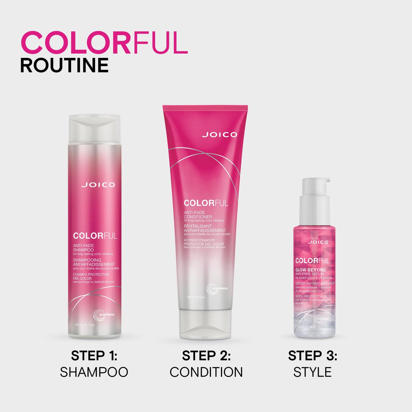 Colorful Anti-Fade Conditioner | For Color-Treated Hair | Preserve Hair Color & Vibrancy | Boost Shine & Reduce Breakage | Sulfate Free |