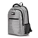 Mobile Edge SmartPack Laptop Backpack for Men and Women, Fits 16-inch Laptops, for Work, Business, Travel, Ultra Lightweight and Sleek, Silver