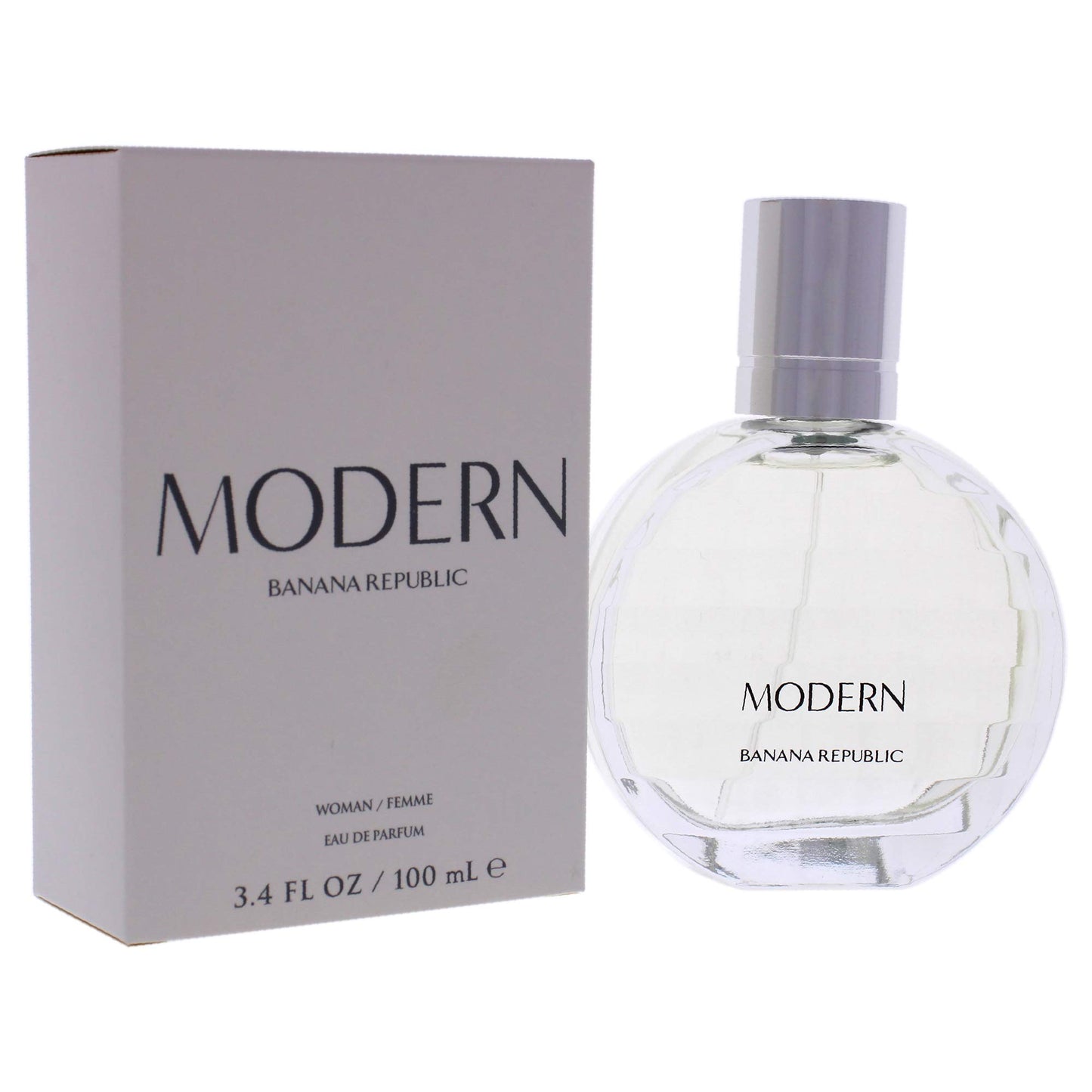 BANANA REPUBLIC Modern Women Eau de Parfum Spray for Women, 3.4 Ounces, Clear