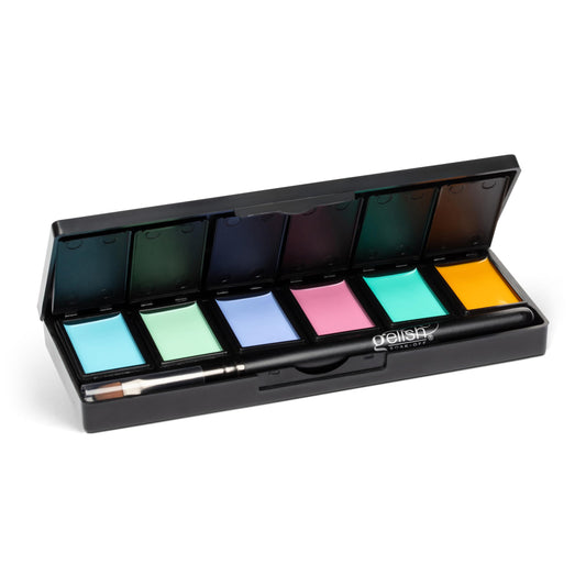 Gelish Cream Gel Soak-Off Solid Gel Polish with Brush - Pretty Pastels Palette Beauty & Personal Care Gelish