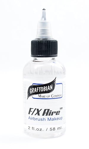 Graftobian F/X Aire Airbrush Makeup - Clear Diluting Fluid 2.0 Fluid Ounces