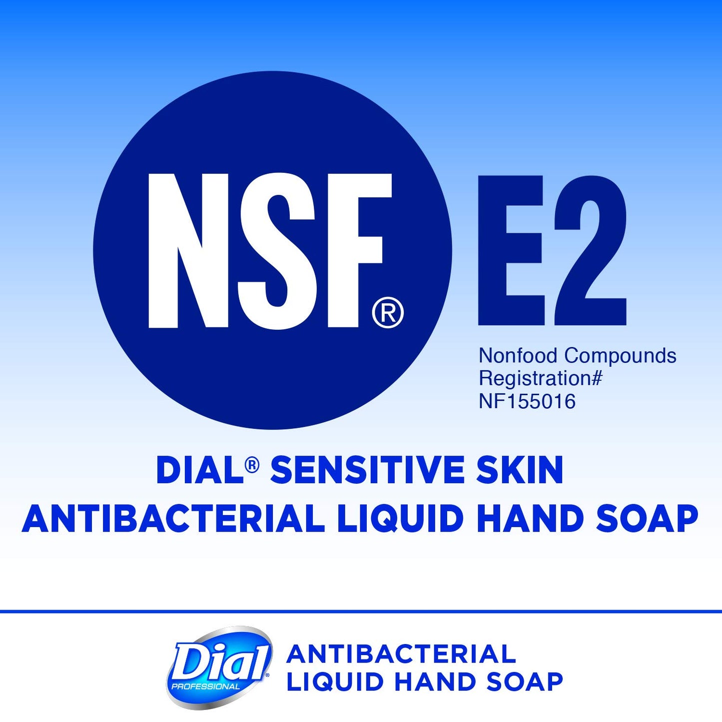 Dial Professional Sensitive Skin Antibacterial Liquid Hand Soap, 7.5 OZ Pump Bottle (Pack of 12)