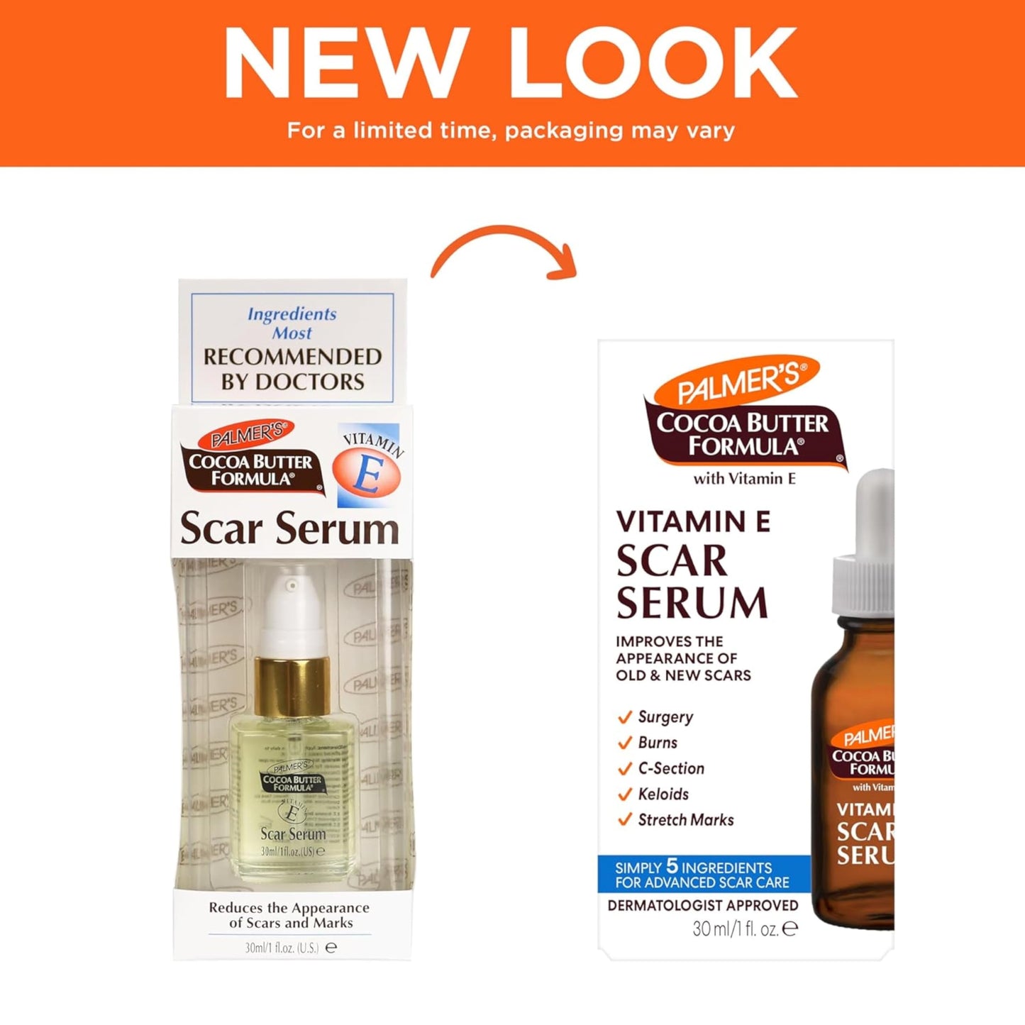 Palmer's Cocoa Butter Formula Scar Serum 1 oz (Pack of 6)