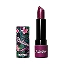 Almay Lip Vibes Lipstick with Vitamin E Oil & Shea Butter, Matte Finish, Hypoallergenic, Believe, 0.14 Oz