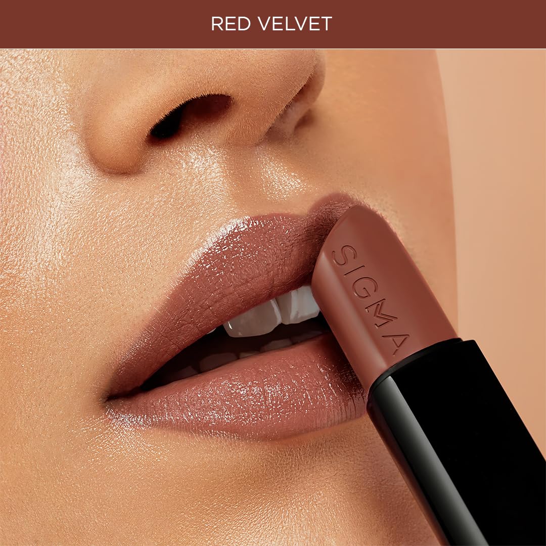 Sigma Beauty Infinity Point Lipstick - Red Velvet