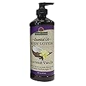 Nature's Answer Pure Essential Oil Body Lotion Coconut Vanilla, 16 Oz