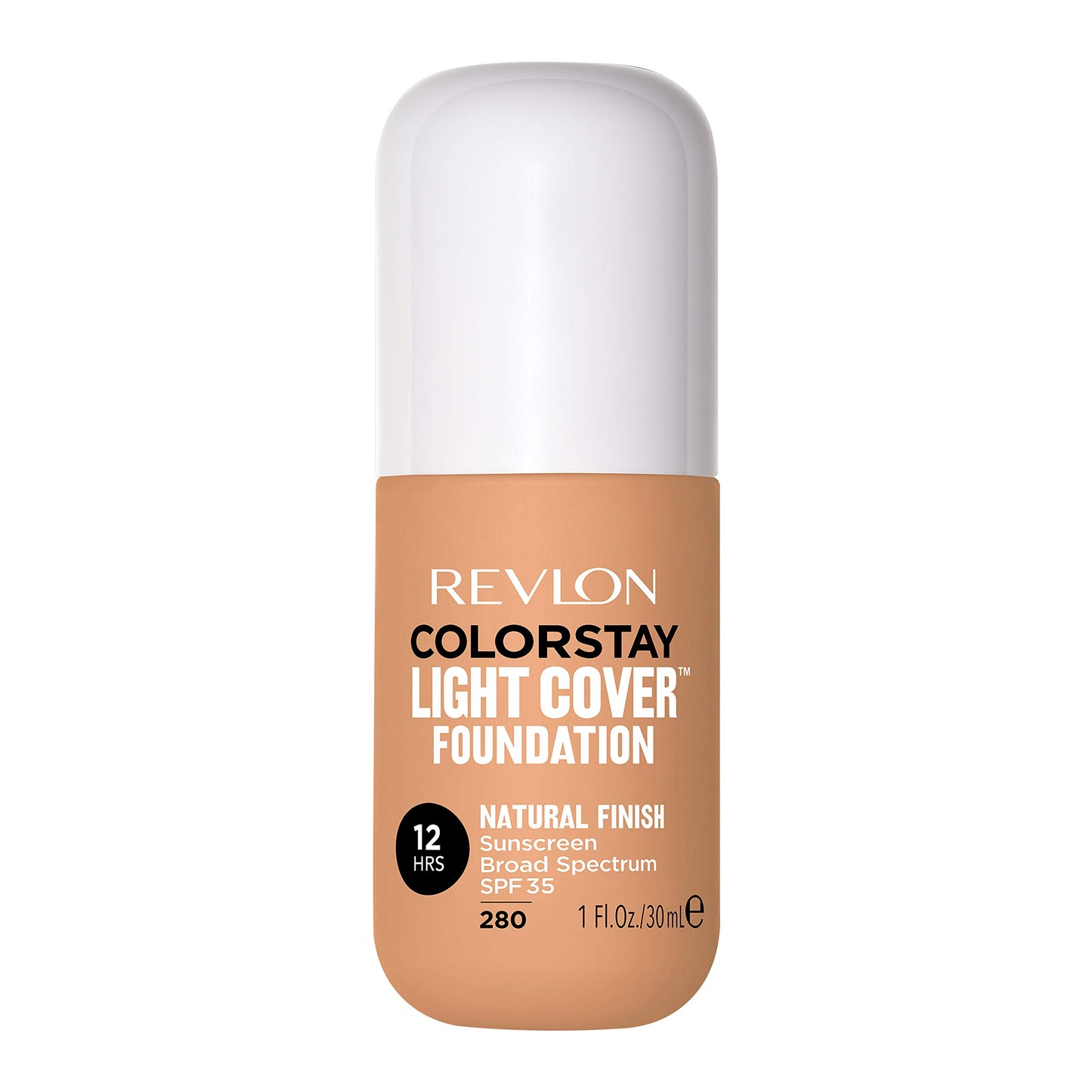 Revlon ColorStay Light Cover Liquid Foundation, Hydrating Longwear Weightless Makeup with SPF 35, Light-Medium Coverage for Blemish, Dark Spots