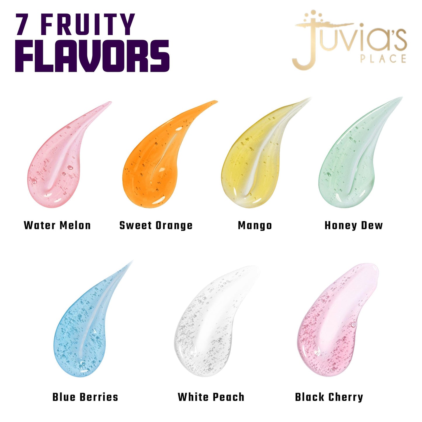 Juvia's Place Magic Lip Oil - White Peach - Smooth, Hydrating w/Vitamin E for Soft, Glossy, Juicy Lips - Infused with Fruit Extracts - Tinted,