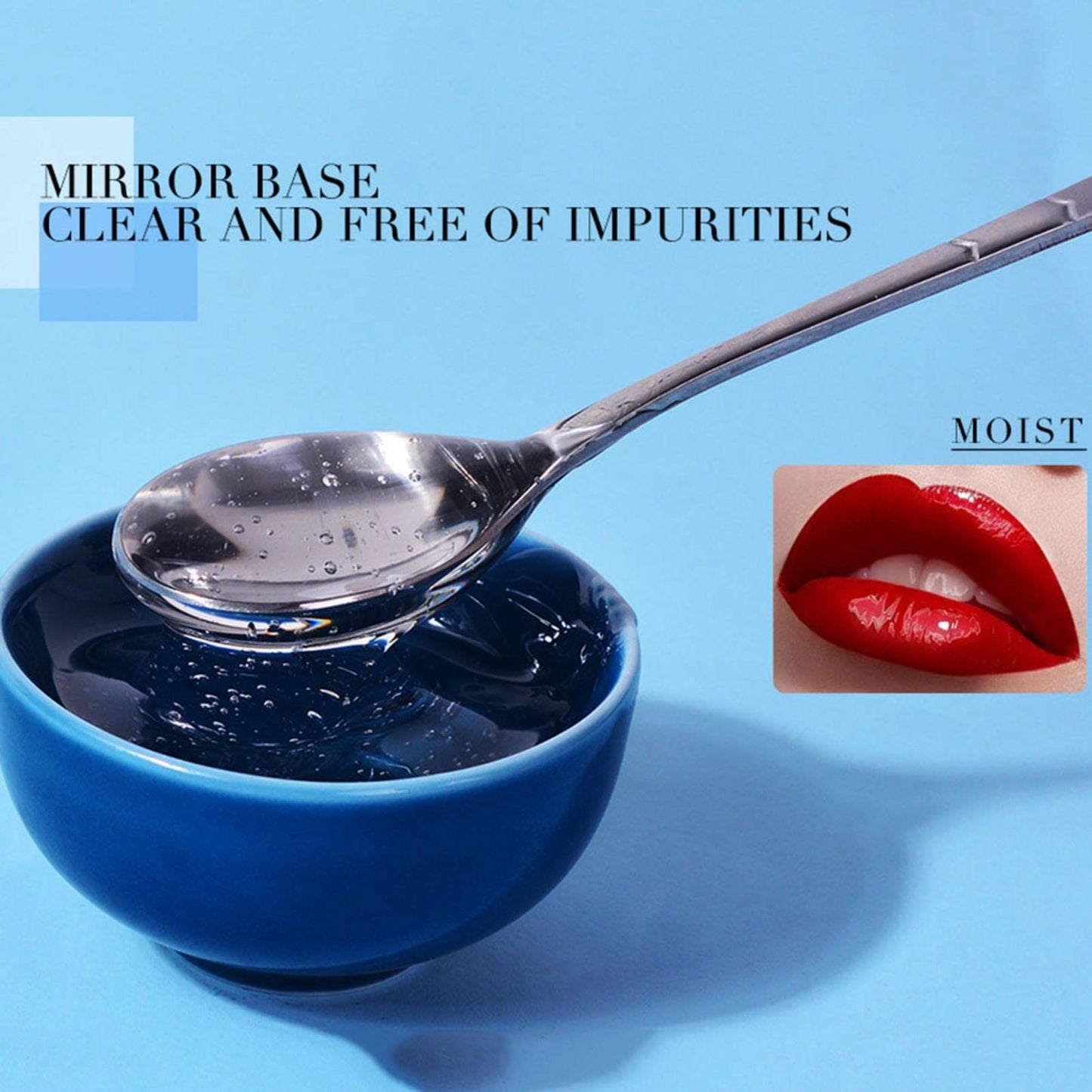 Transparent Lip Gloss ?Moisturize Lip Gloss Base, Lip Gloss Base Oil Material Lip Makeup Primers, Primer for DIY Handmade Lip Balms Lip Gloss