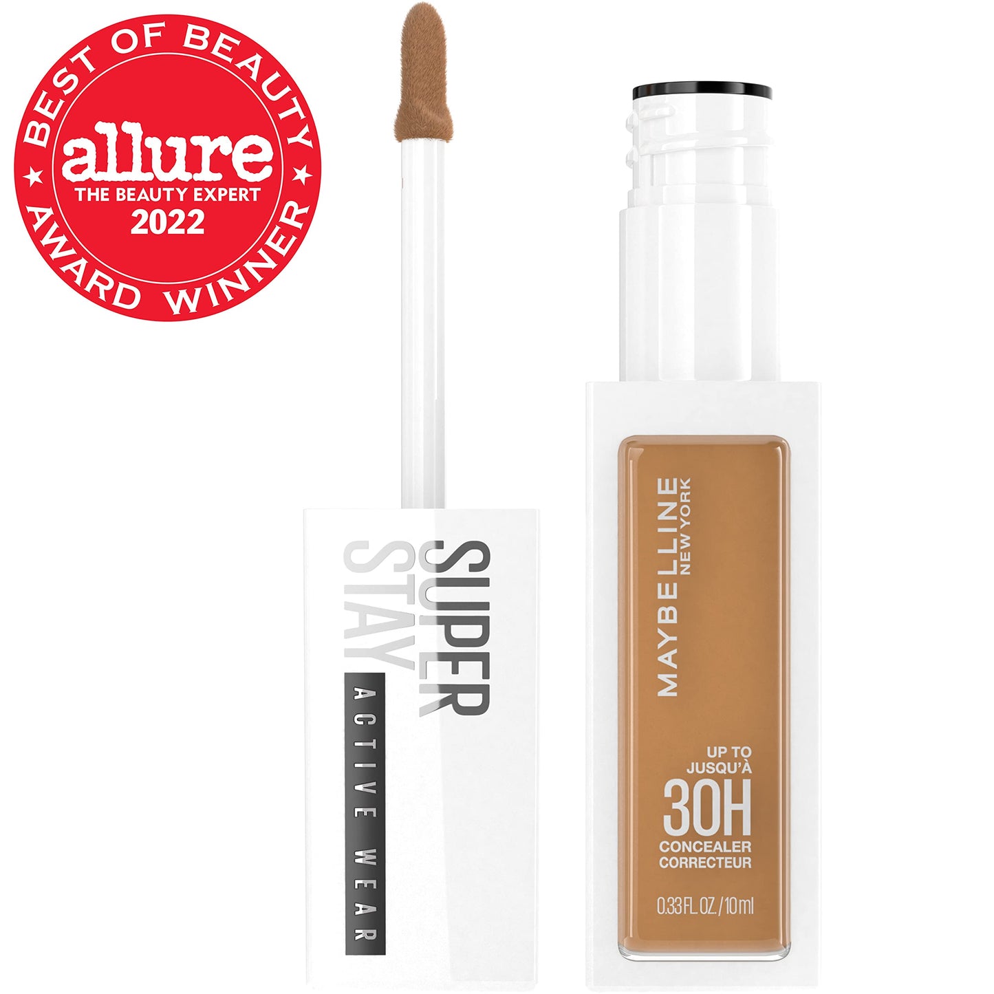 Maybelline Super Stay Liquid Concealer Makeup, Full Coverage Concealer, Up to 30 Hour Wear, Transfer Resistant, Natural Matte Finish, Oil-free