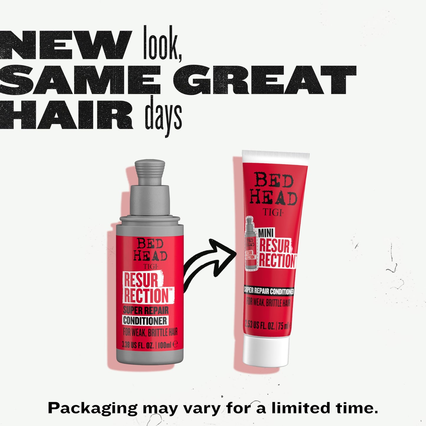 Bed Head by TIGI Resurrection Super Repair Conditioner Travel Mini - Repairing conditioner for dry, brittle and damaged hair with added moisture Beauty and Personal Care TIGI