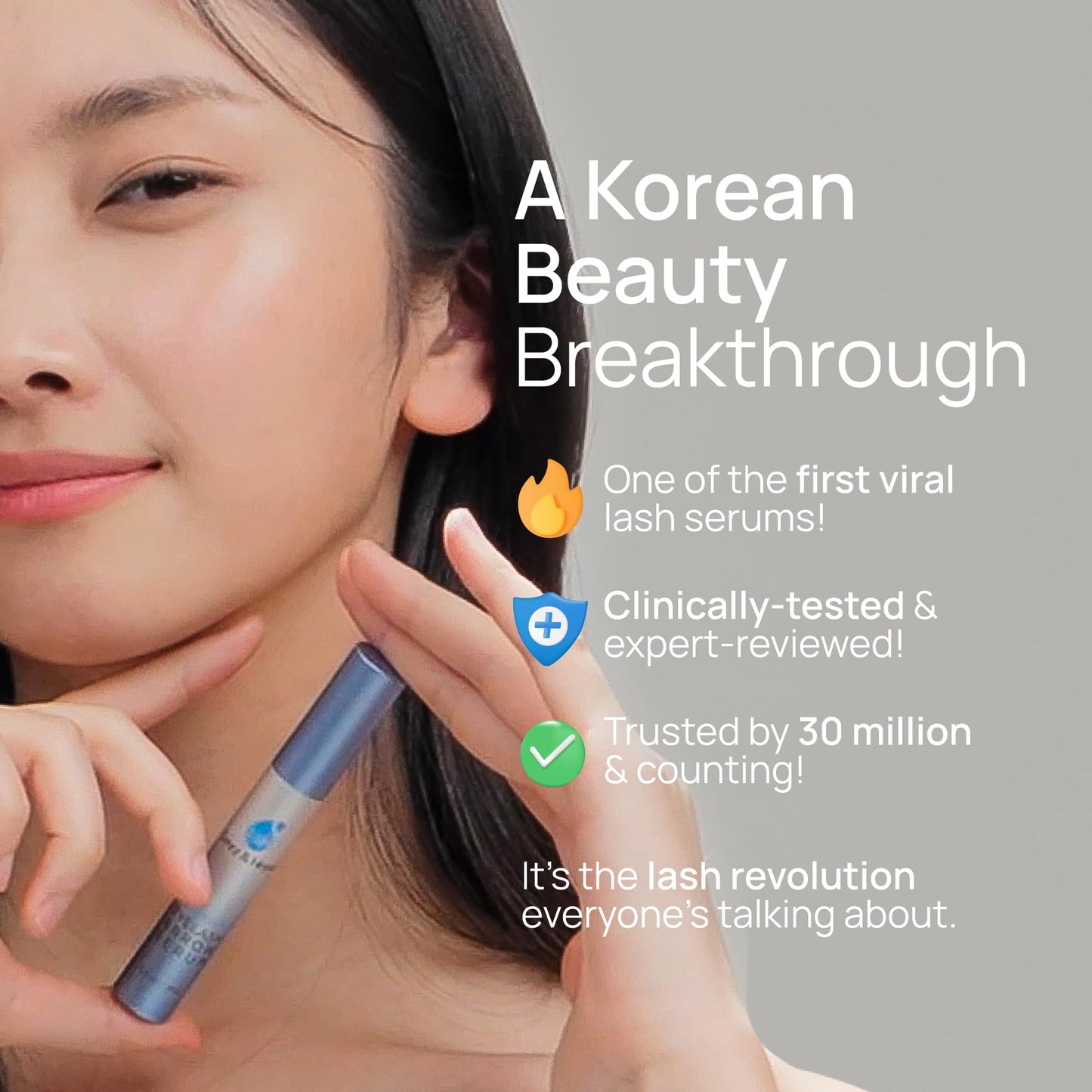 Advanced Eyelash Serum for Thicker, Longer Eyelashes and Eyebrows - Grow Luscious Lashes with Brow Enhancer (3mL) Beauty and Personal Care TEREZ & HONOR