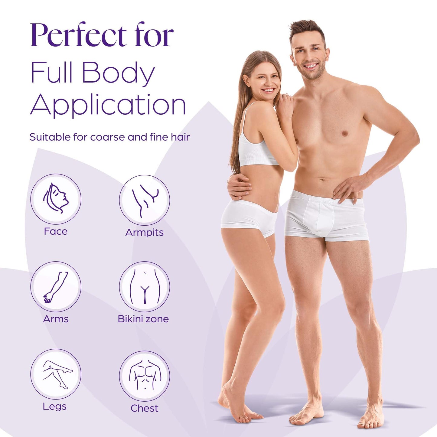 765 Professional Wax Strips for Waxing - Tear-Resistant Fabric Hair Removal Strips - 225 Large & 540 Small - Reusable for Warm Wax & Sugar Paste Beauty and Personal Care PURE AWARENESS