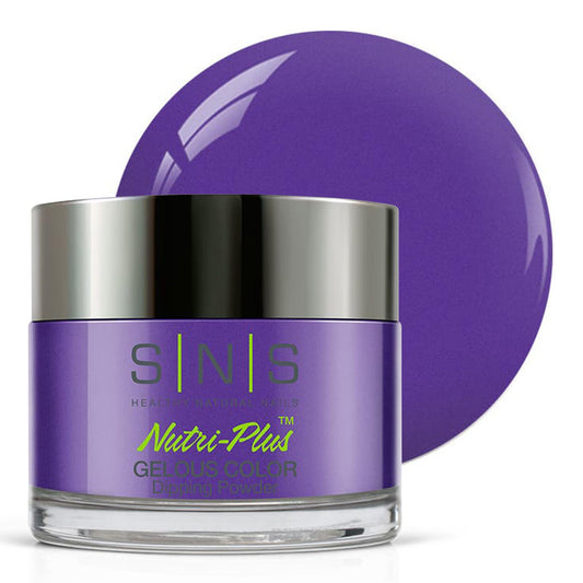 SNS Nail Dip Powder, Gelous Color Dipping Powder - Violet Flame (Purple/Violet, Shimmer) - Long-Lasting Dip Nail Color Lasts 14 Days - Low-Odor & No Beauty & Personal Care SNS Healthy Natural Nails