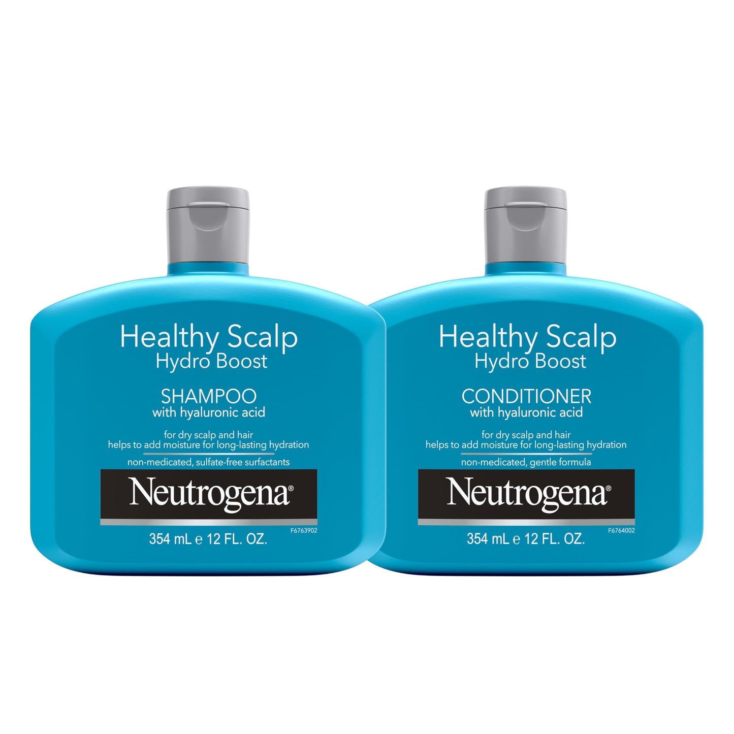 Neutrogena Healthy Scalp Hydro Boost Shampoo & Conditioner Set with Hyaluronic Acid, Hydrating Shampoo & Conditioner Helps Add Moisture to Dry Scalp